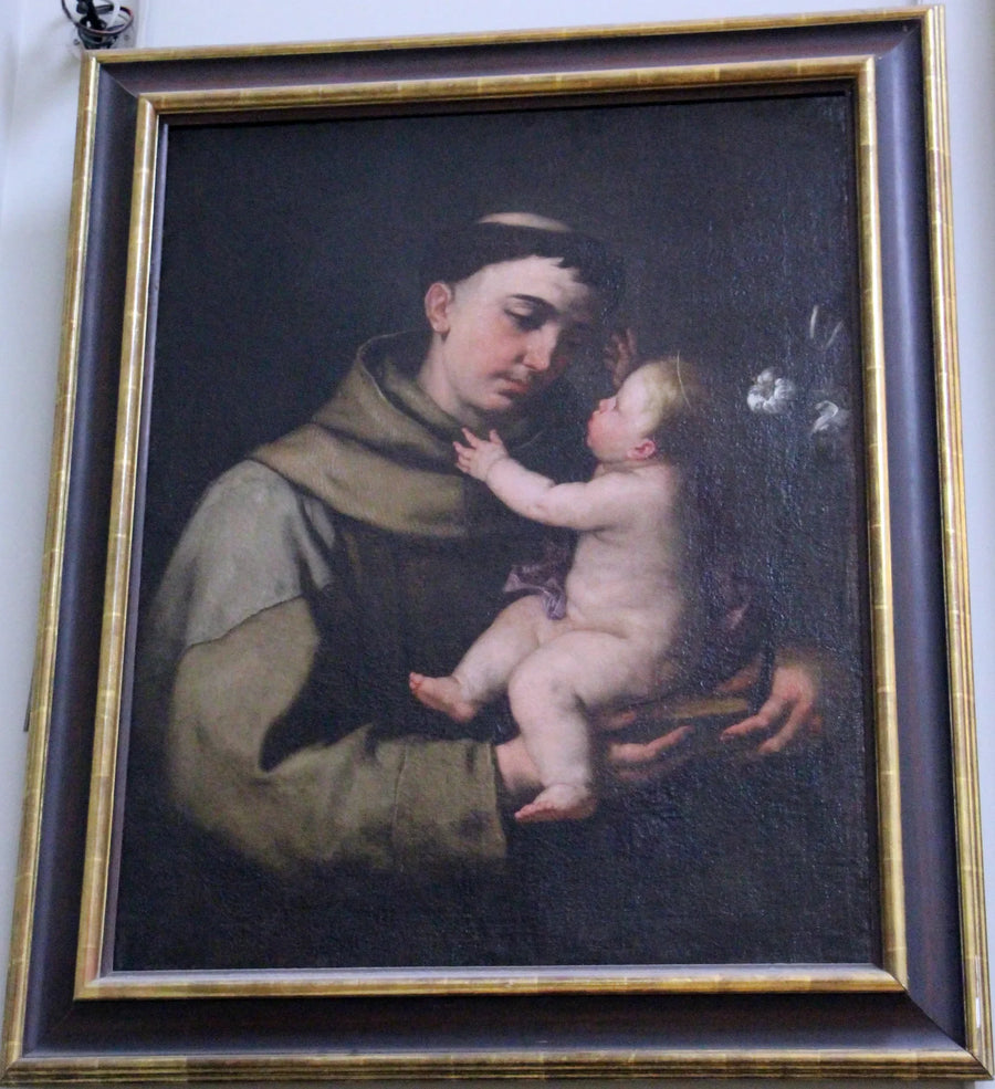 Sint-Antonius van Padua en het Kind Jezus - Luca Giordano