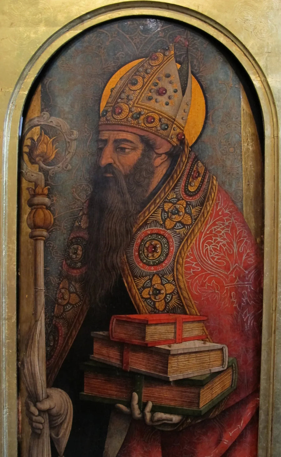 Sint Augustinus - Carlo Crivelli