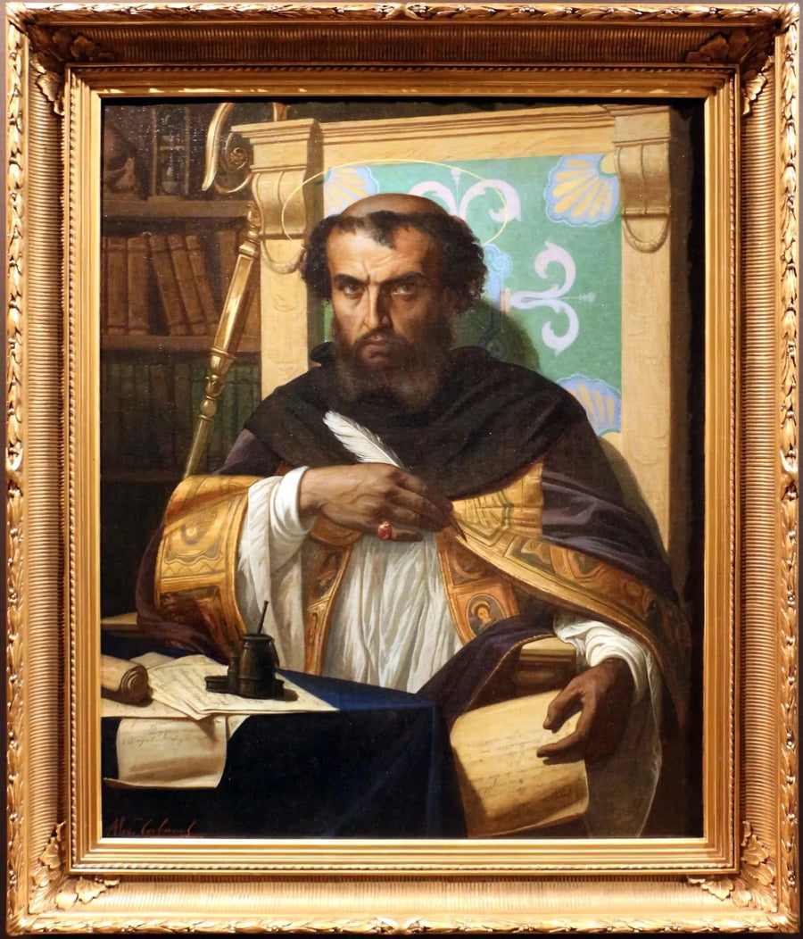Sint Augustinus in zijn kantoor - Alexandre Cabanel

Source:
Saint Augustin dans son bureau - Alexandre Cabanel