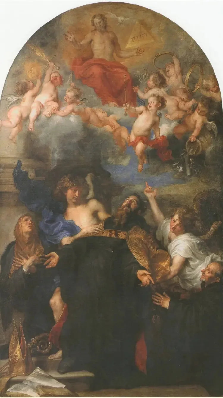 Sint-Augustinus in extase - Antoon van Dyck

Source:
Saint Augustin en extase - Antoine van Dyck