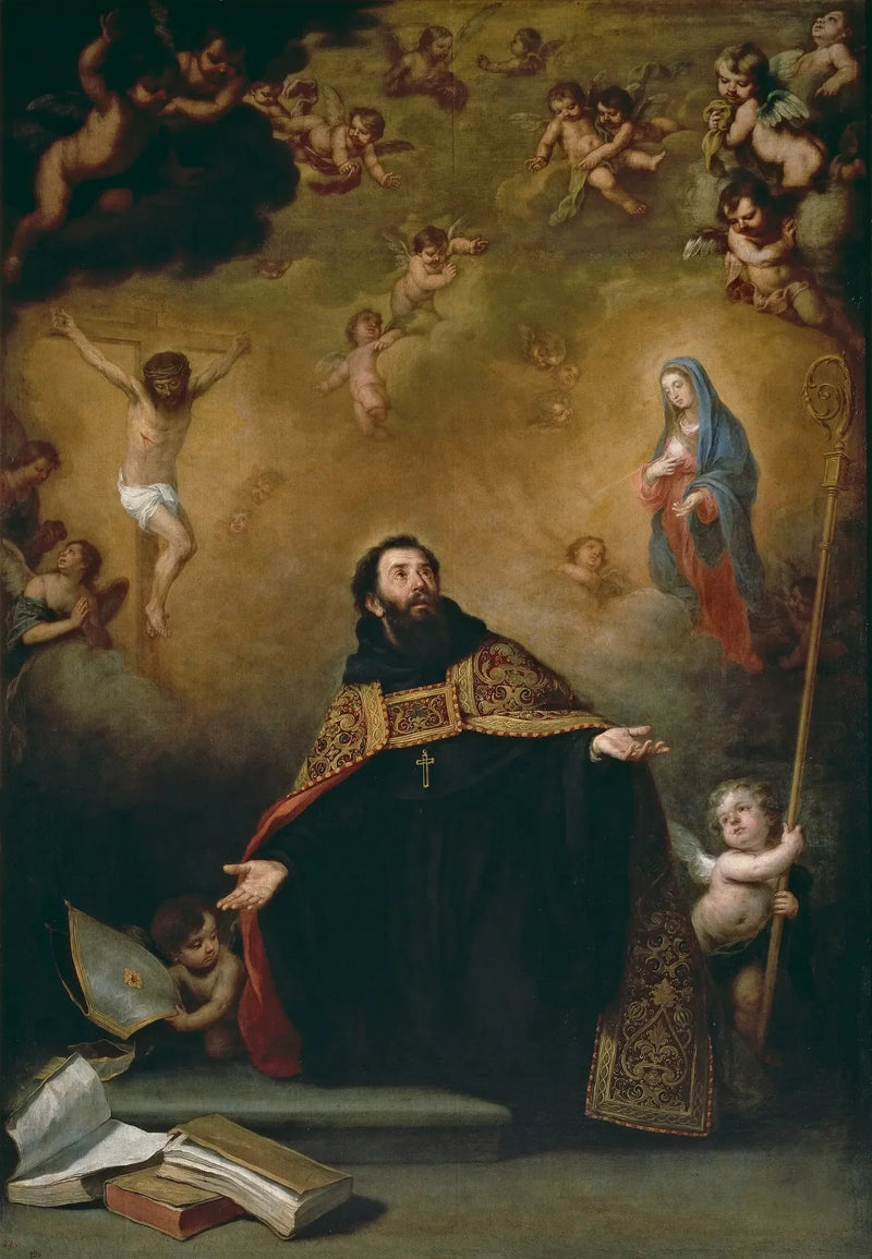 Sint Augustinus tussen Christus en de Maagd - Bartolomé Esteban Murillo

Source:
Saint Augustin entre le Christ et la Vierge - Bartolomé Esteban Murillo