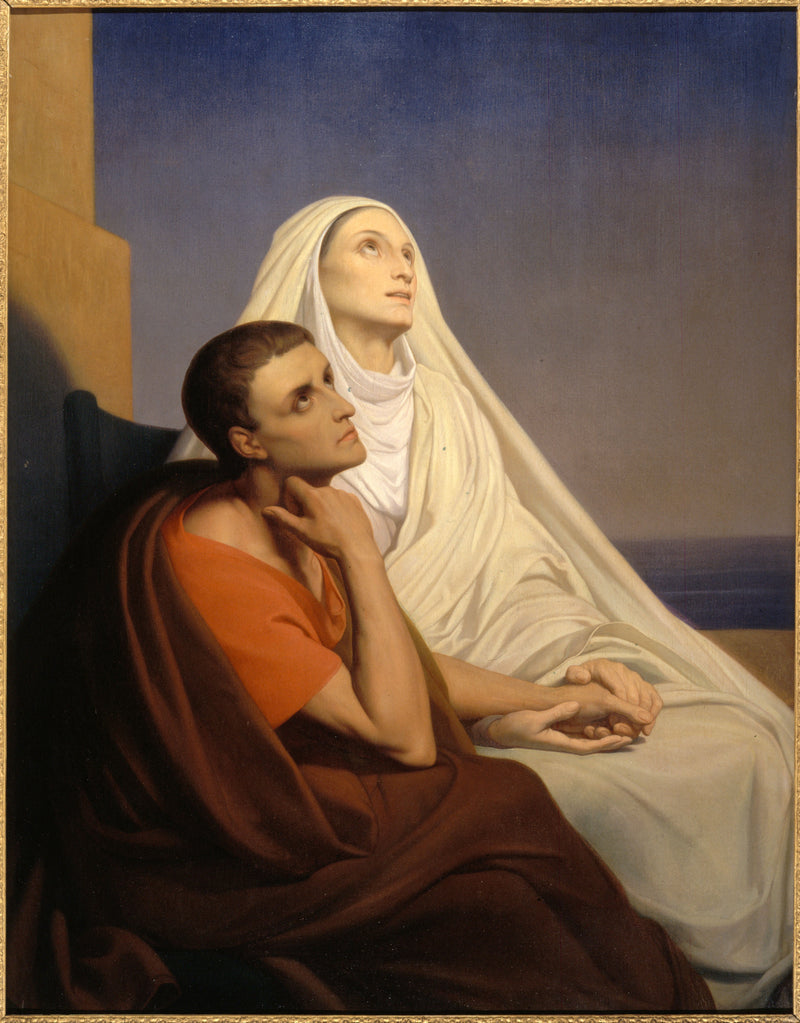 Sint Augustinus en Sint Monica - Ary Scheffer