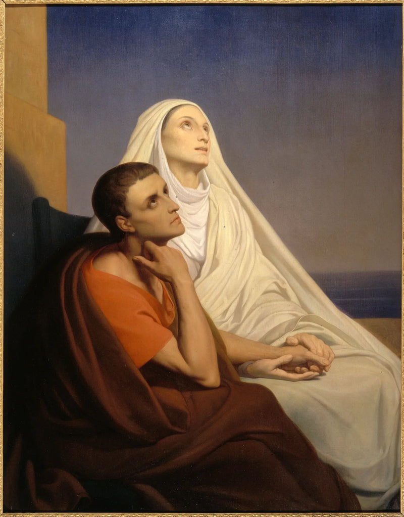 Sint Augustinus en Sint Monica - Ary Scheffer