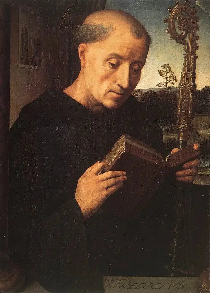 Sint-Benoît: Linkervleugel - Hans Memling