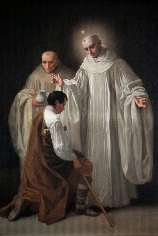 Sint Bernardus van Clairvaux die een invalide geneest - Francisco de Goya