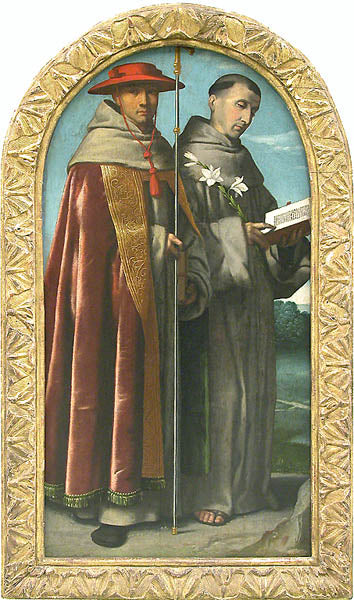 Sint Bonaventura en Sint Antonius van Padua - Alessandro Bonvicino