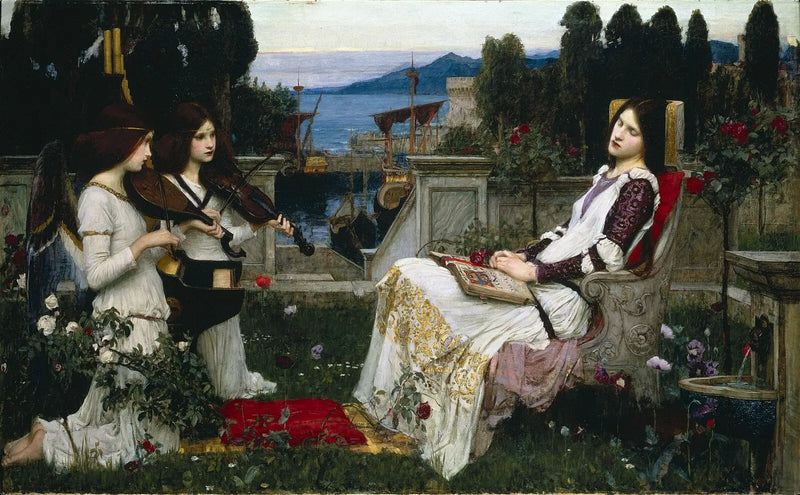 Heilige Cecilia - John William Waterhouse