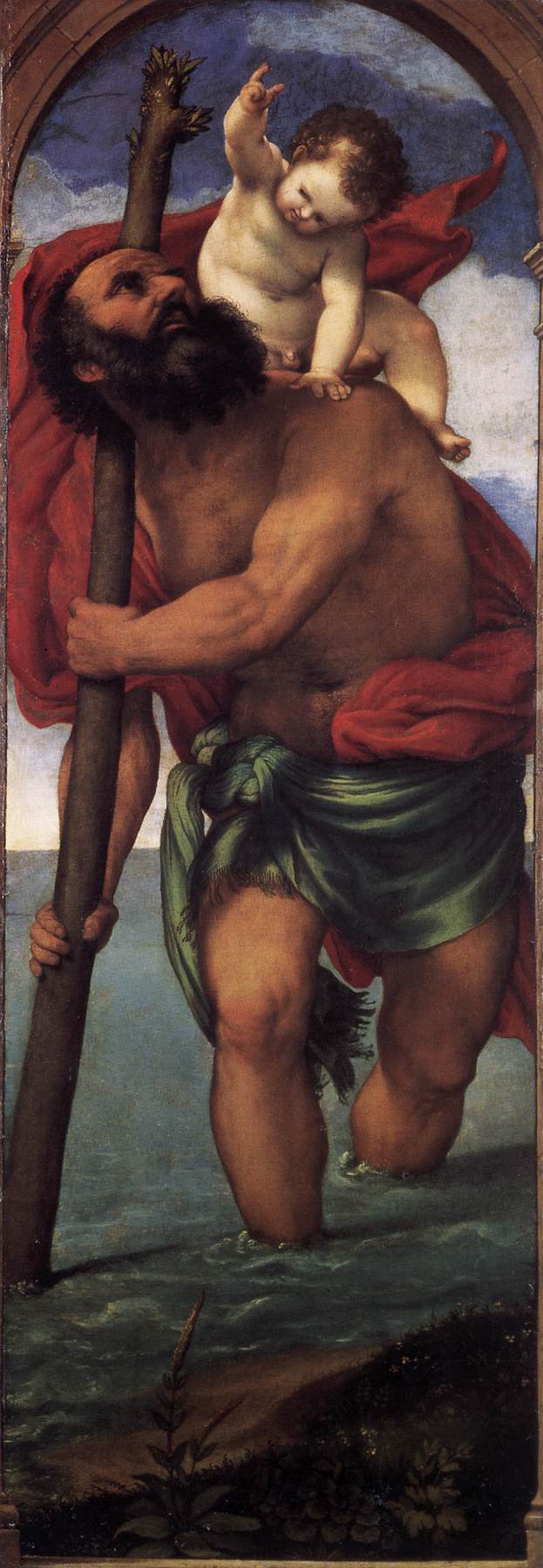 Sint-Christoffel - Lorenzo Lotto