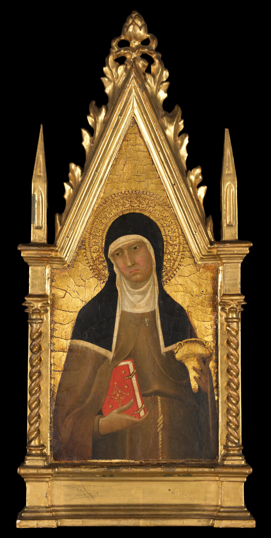 Saint Clare - Lippo Memmi (Filippo di Memmo)