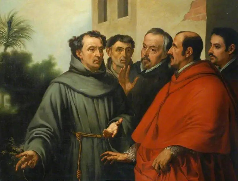 Sint Diego van Alcalá in extase voor het kruis - Bartolomé Esteban Murillo

Source:
Saint Diego d'Alcalá en extase devant la croix - Bartolomé Esteban Murillo