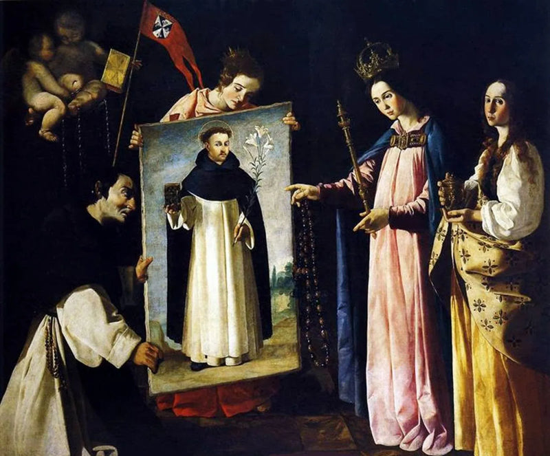 Sint Dominique in Soriano - Francisco de Zurbarán