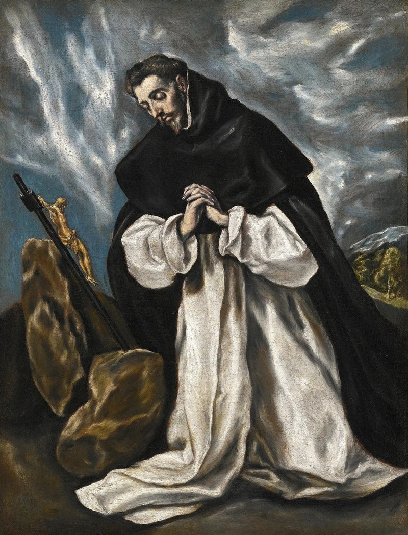 Sint Dominique in gebed - El Greco