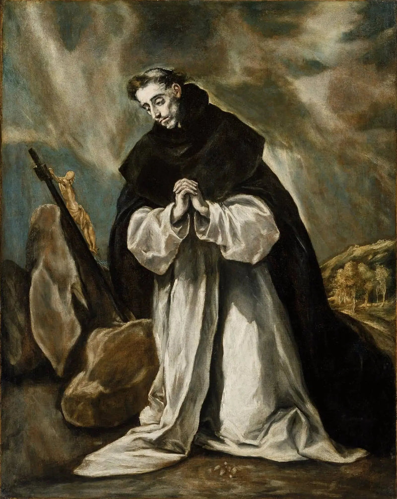 Sint Dominique in gebed - El Greco