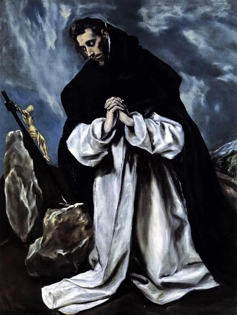 Sint Dominique in gebed - El Greco