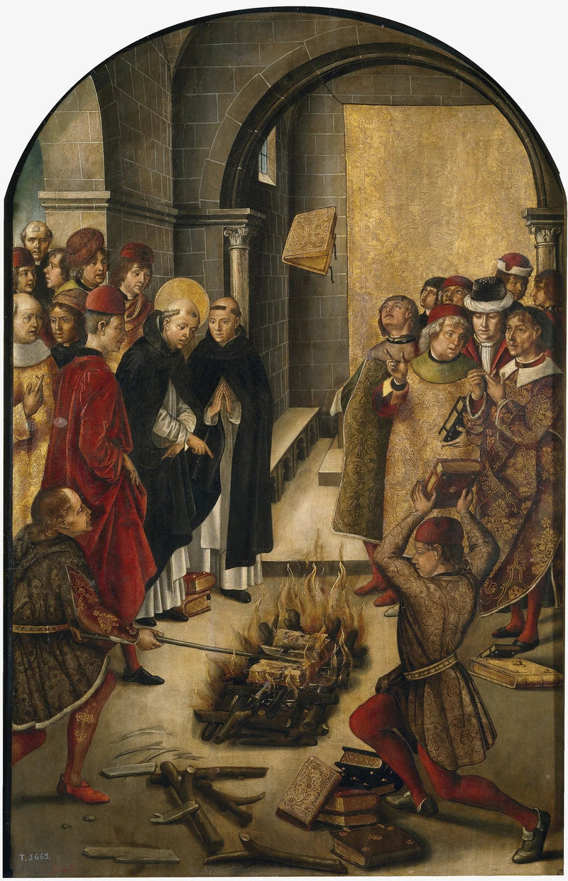 Sint-Dominicus en de Albigenzen - Pedro Berruguete