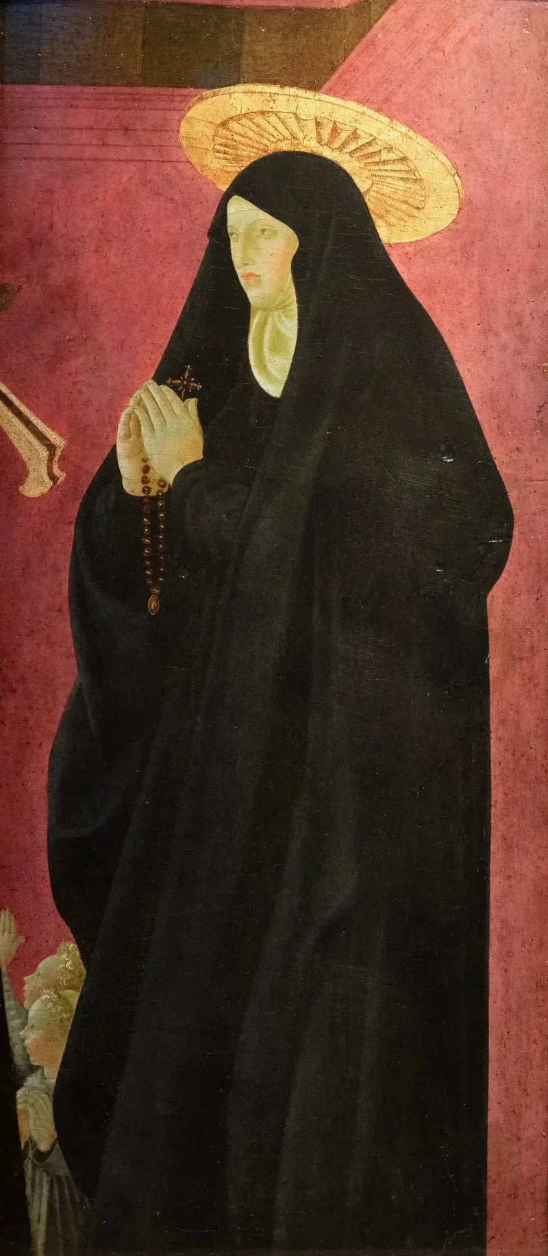 Heilige en twee kinderen, fragment - Paolo Uccello