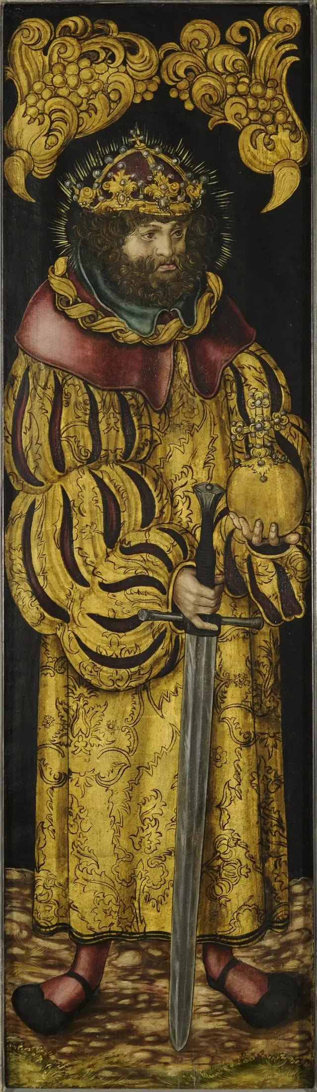 Sint-Eustatius, koning van Hongarije - Lucas Cranach de Oudere