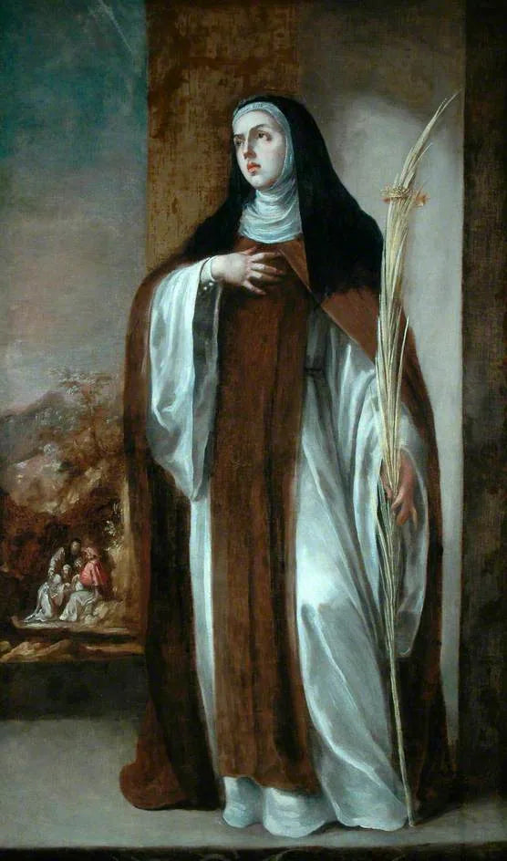 Sint Eustochium - Juan de Valdés Leal