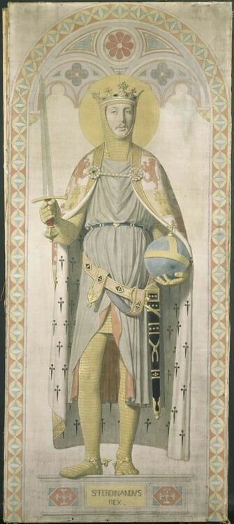 Saint Ferdinand, roi de Castille et de Léon (1199-1252) - Jean-Auguste-Dominique Ingres