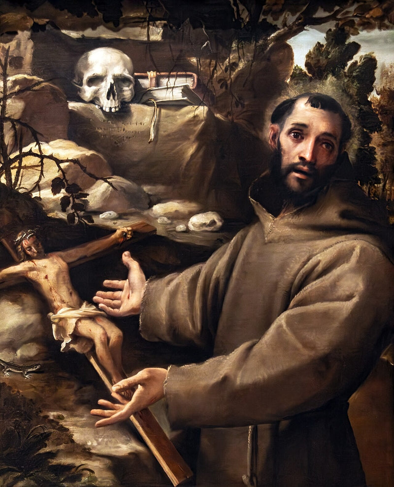 Sint Franciscus - Annibale Carracci