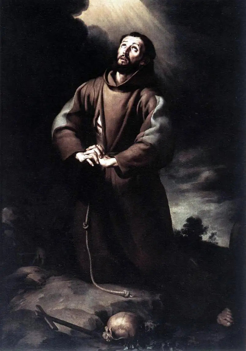 Sint-Franciscus van Assisi in gebed - Bartolomé Esteban Murillo

Source:
Saint François d'Assise en prière - Bartolomé Esteban Murillo