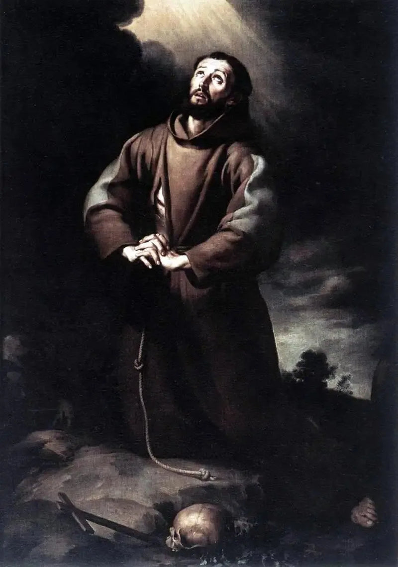 Sint-Franciscus van Assisi in gebed - Bartolomé Esteban Murillo

Source:
Saint François d'Assise en prière - Bartolomé Esteban Murillo