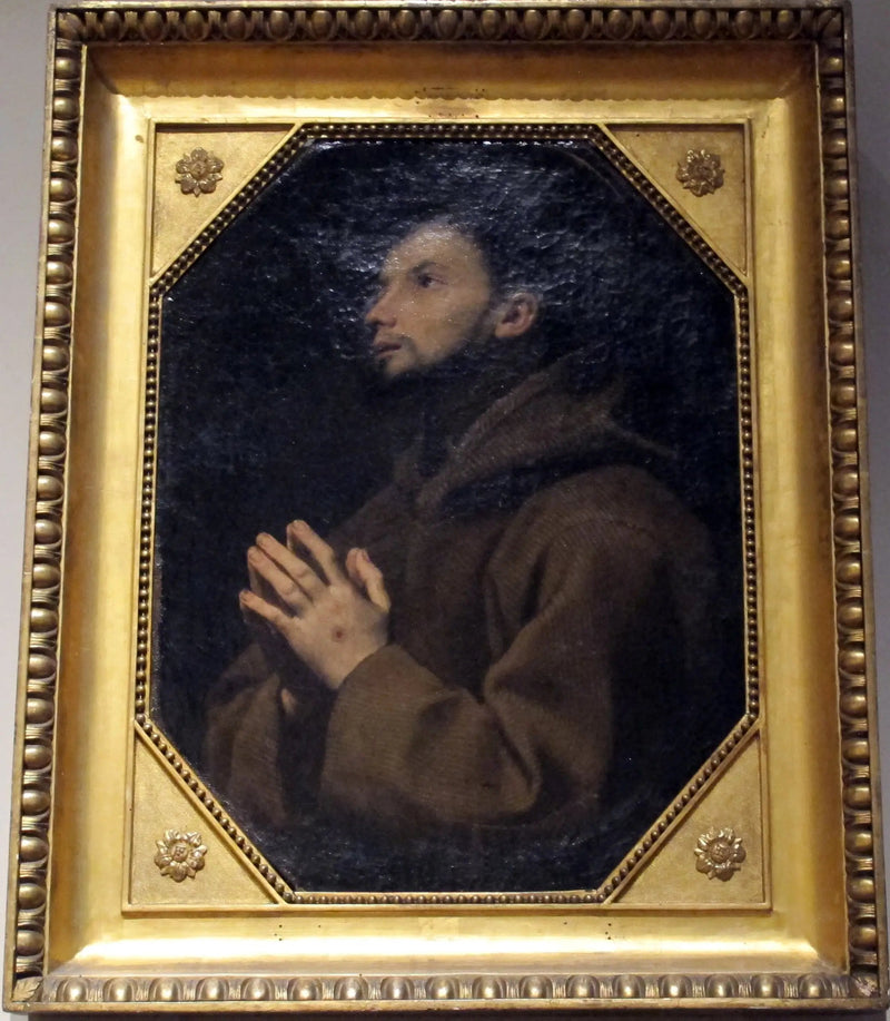 Sint Franciscus van Assisi in gebed - Lorenzo Lippi