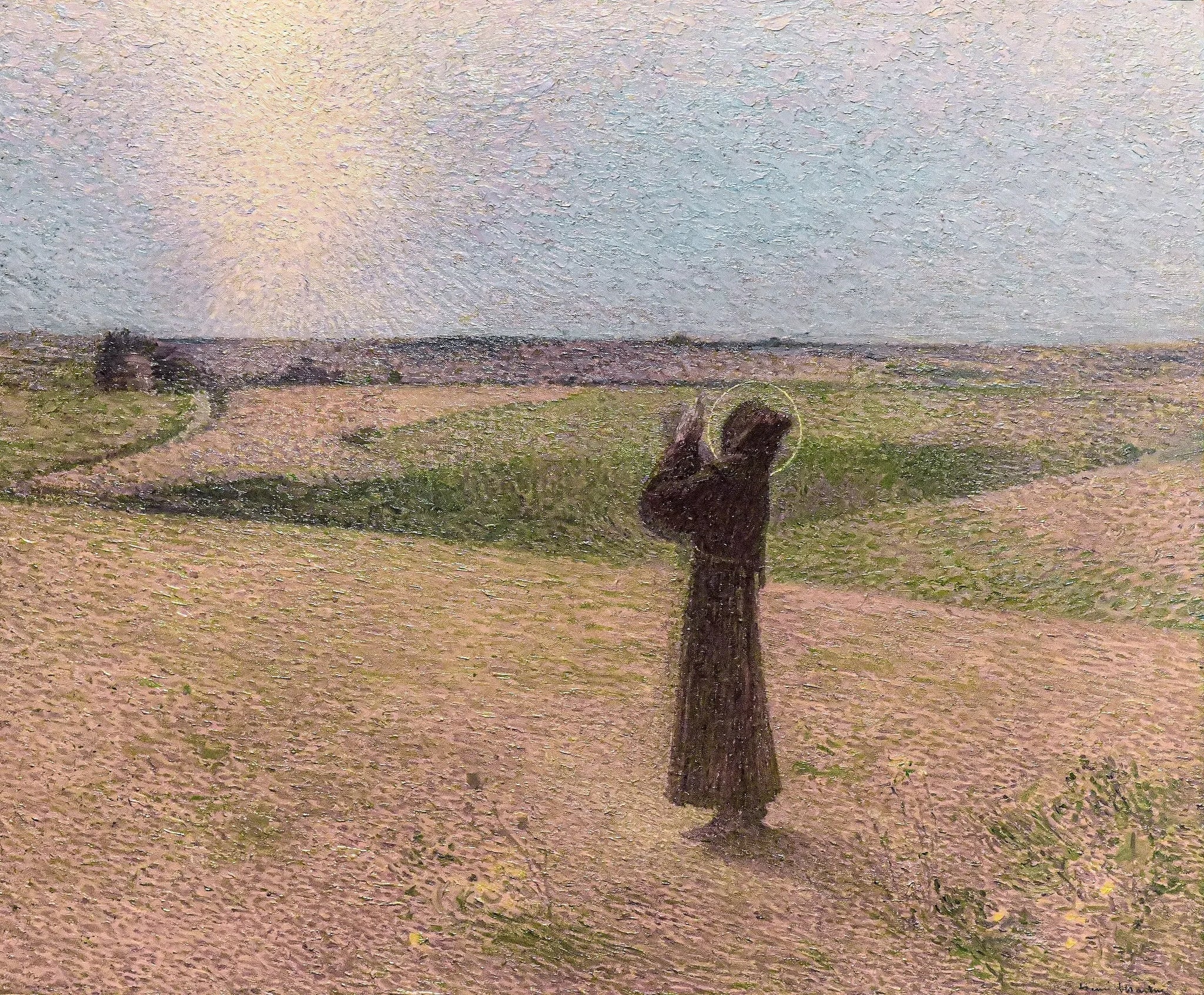 Saint François d'Assise - Henri-Jean Guillaume Martin image 1 reproduction artisanale de tableau