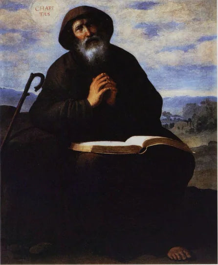 Sint Franciscus van Paule - Francisco de Zurbarán