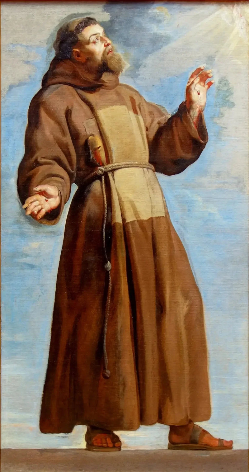 Sint Franciscus in extase - Peter Paul Rubens