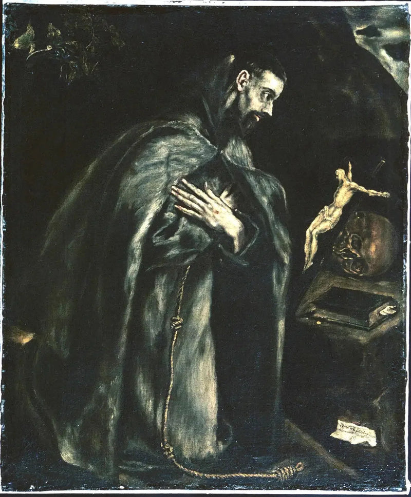 Sint Franciscus in gebed - El Greco