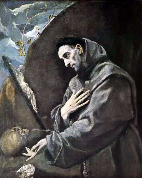 Sint Franciscus in gebed - El Greco