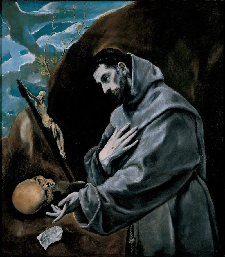 Sint Franciscus in gebed - El Greco