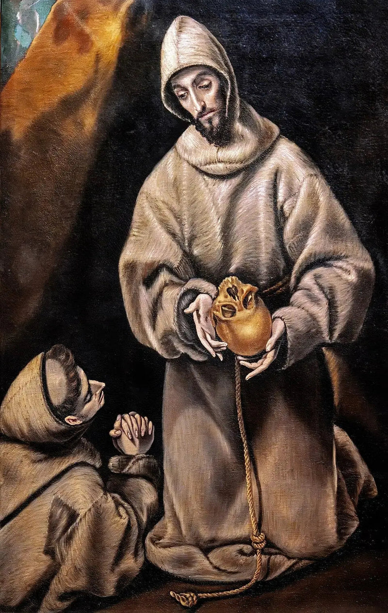 Sint Franciscus en broeder Léon - El Greco