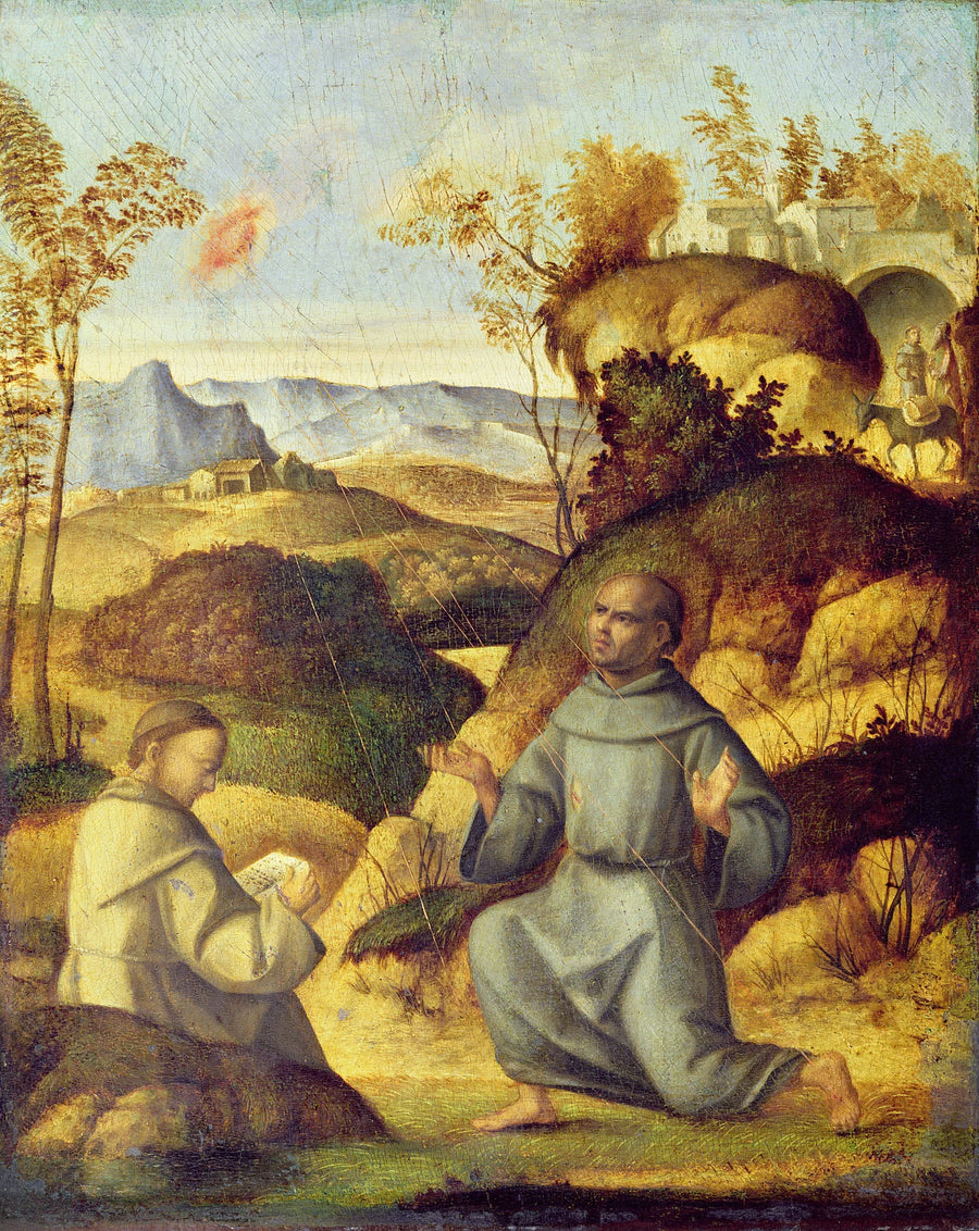 Sint-Franciscus ontvangt de stigmas - Cima da Conegliano