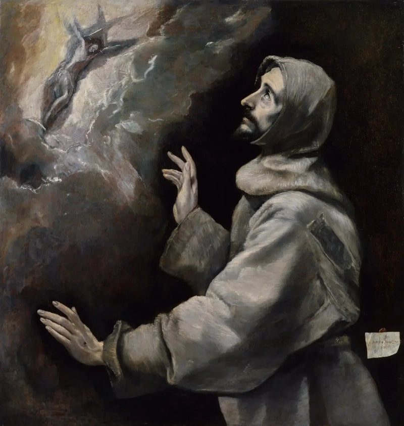 Sint Franciscus ontvangt de stigmata - El Greco