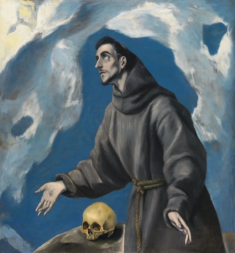 Sint Franciscus ontvangt de stigmas - El Greco