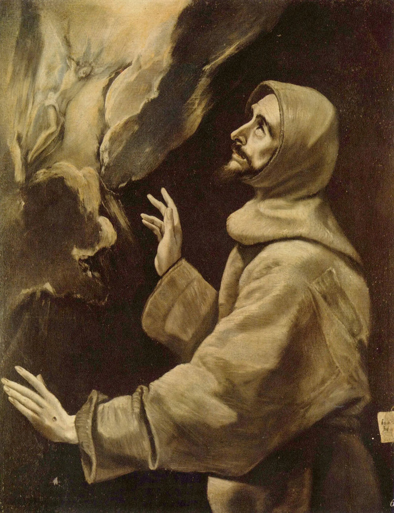 Sint Franciscus ontvangt de stigmata - El Greco