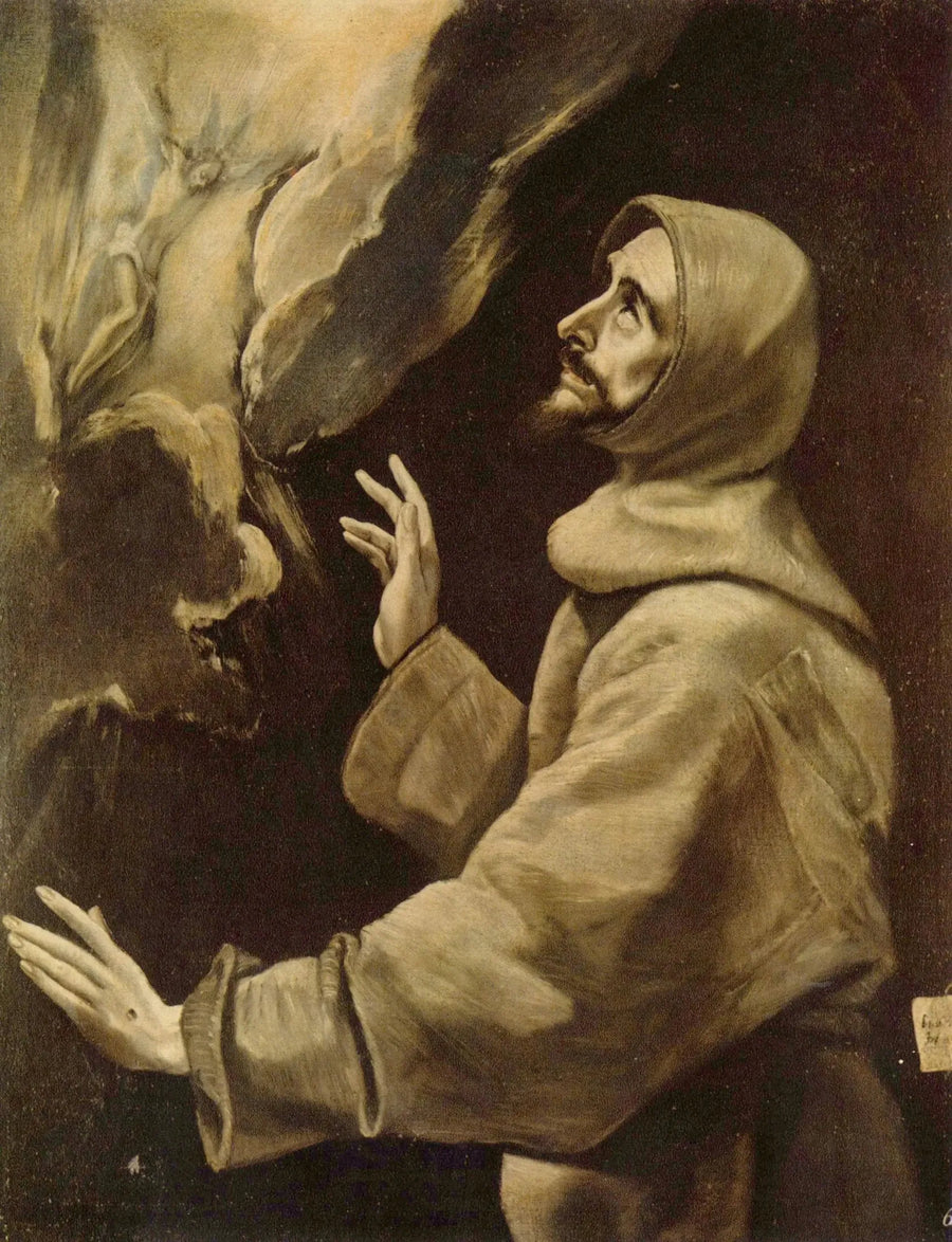 Sint Franciscus ontvangt de stigmata - El Greco