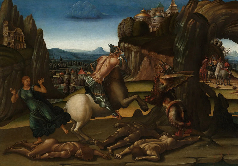 Sint-Joris en de draak - Luca Signorelli
