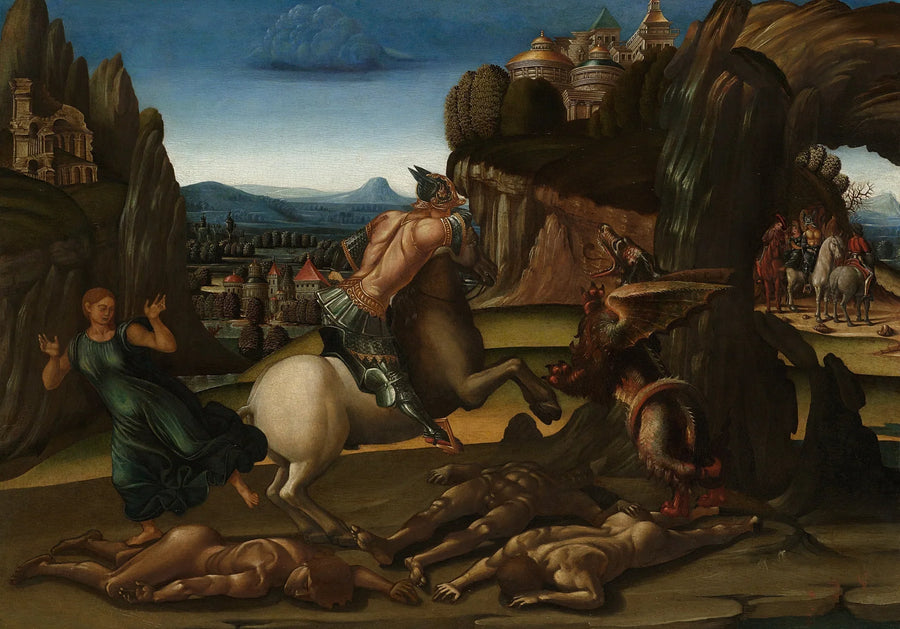 Sint-Joris en de draak - Luca Signorelli