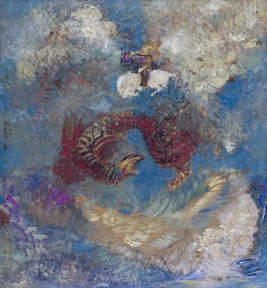 Sint-Joris en de draak - Odilon Redon