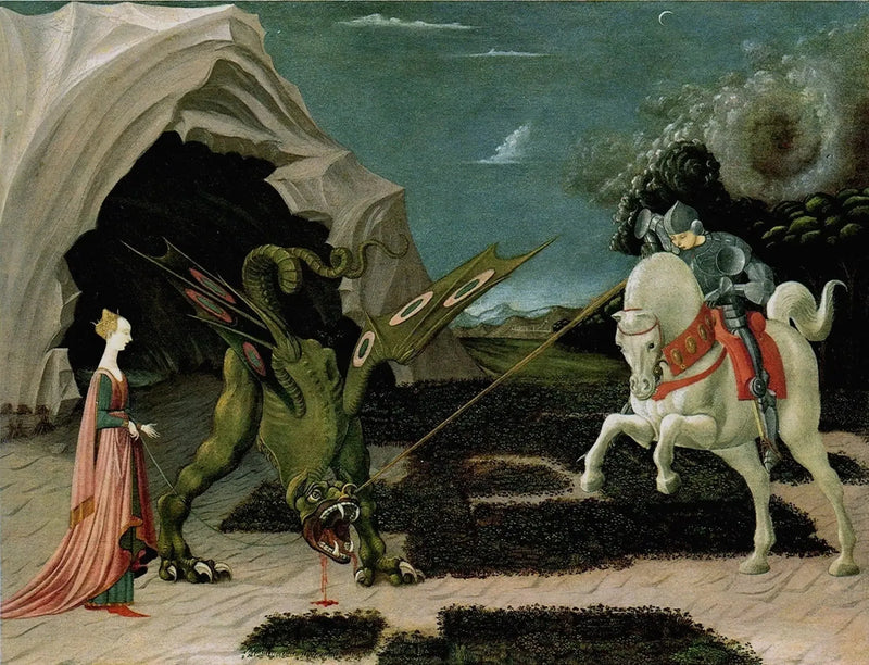 Sint-Joris en de draak - Paolo Uccello