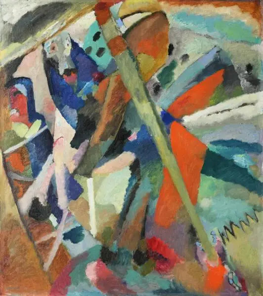 Sint Joris (II) - Vassily Kandinsky