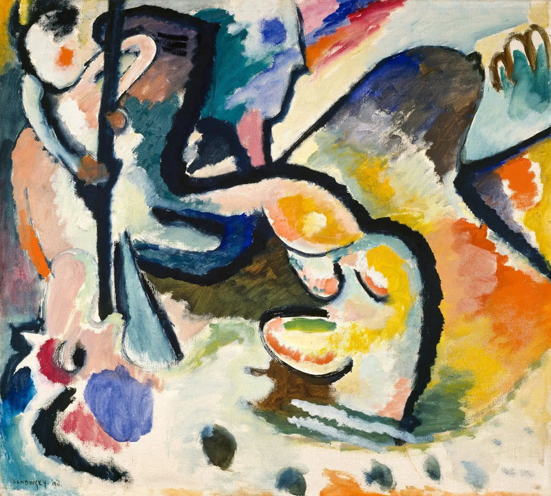Sint Joris III - Vassily Kandinsky