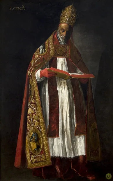 Sint Gregorius - Francisco de Zurbarán