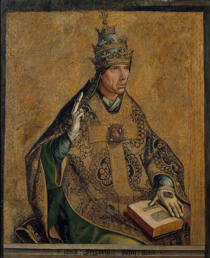 Sint Gregorius de Grote - Pedro Berruguete