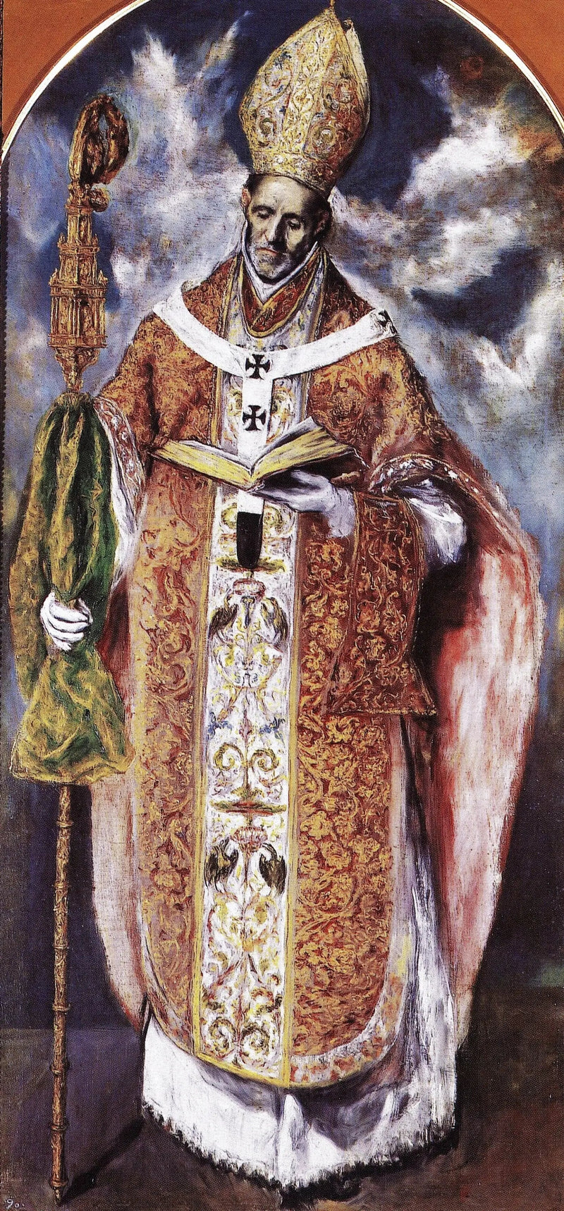 Sint Ildefonse van Toledo - El Greco