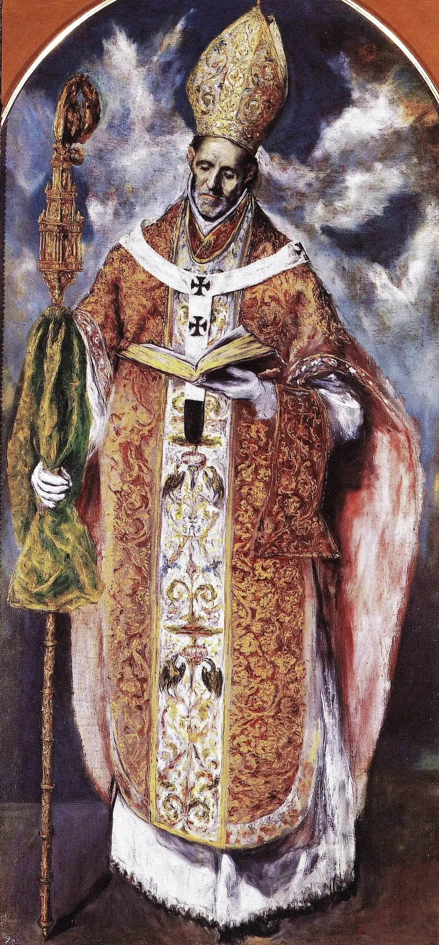 Sint Ildefonse van Toledo - El Greco