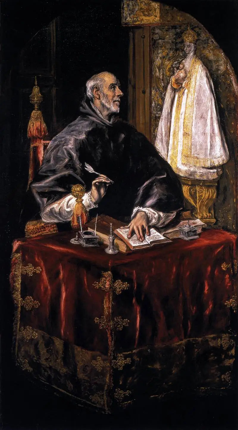 Sint Ildefonse - El Greco